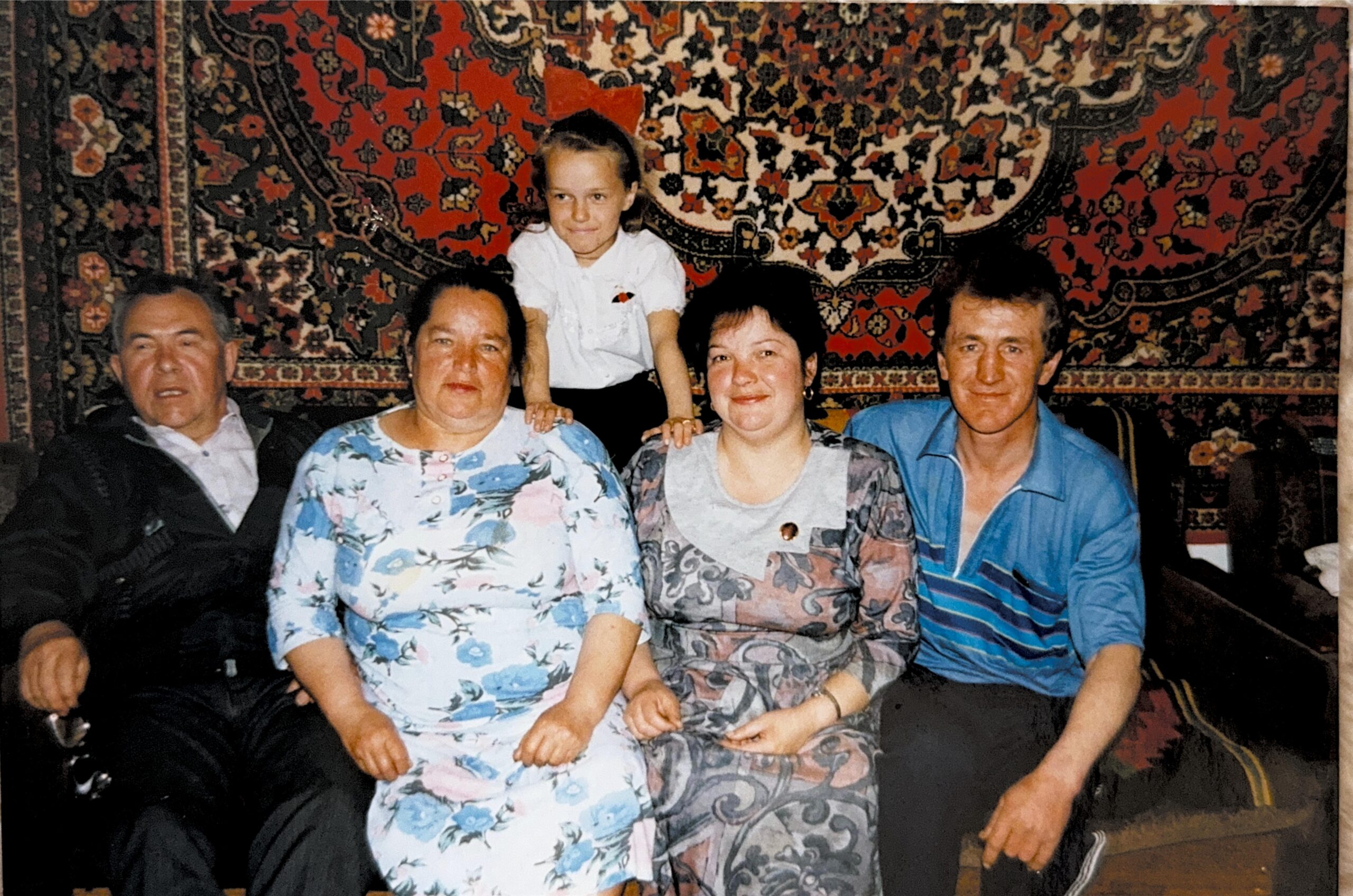 Фаяз, Марзия, Фаина, Виктор, Валерия 1993 г.
