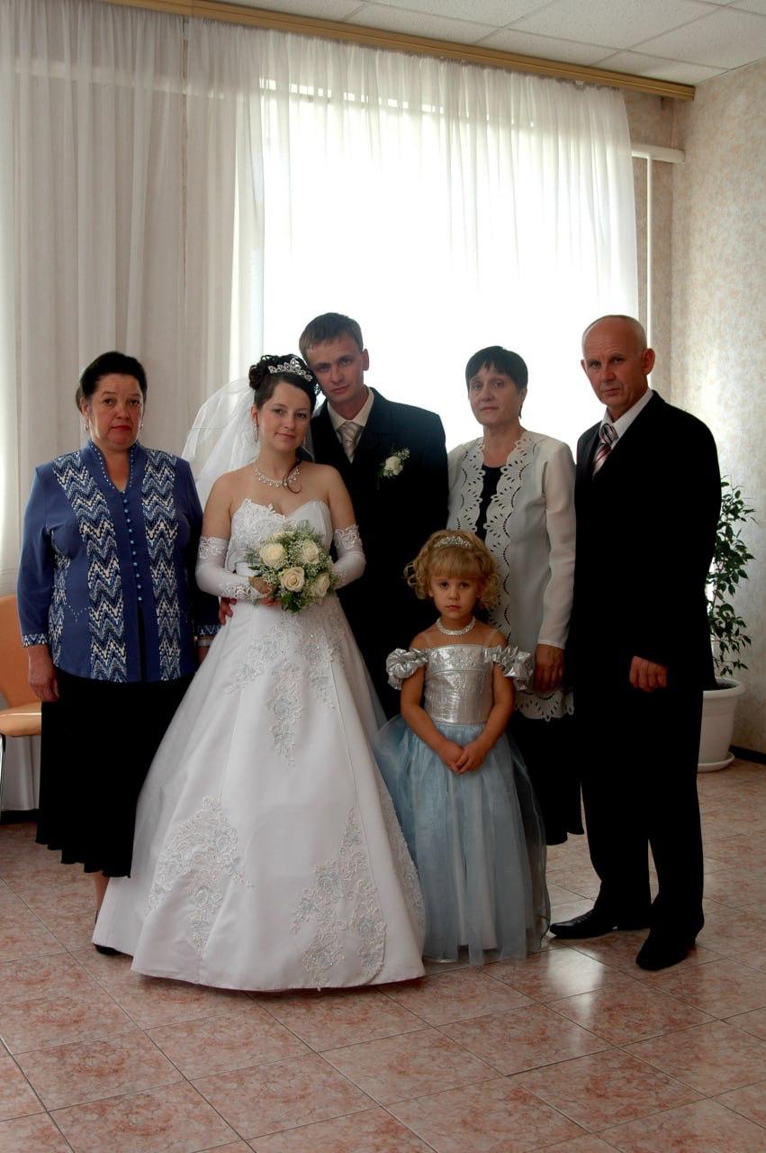 25.08.2007 свадьба дочери Елены